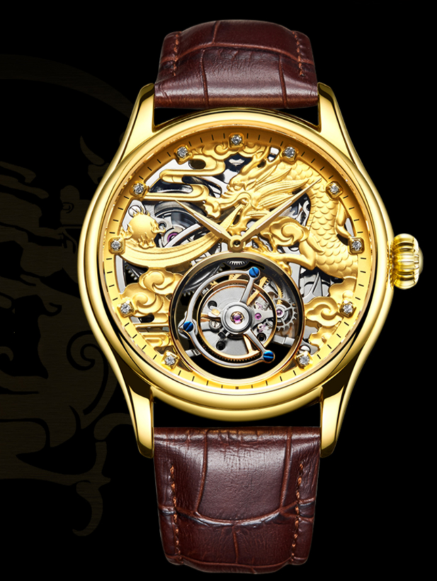 AESOP Zodiac Tourbillon Watch Mascot Gragon 7002