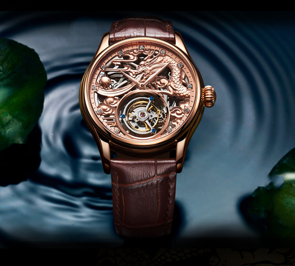 AESOP Zodiac Tourbillon Watch Mascot Gragon 7002