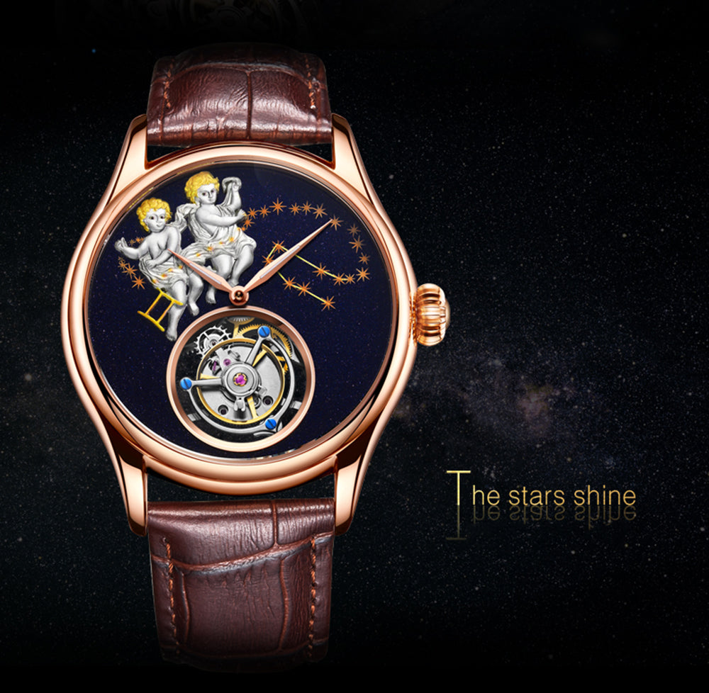 AESOP Tourbillon Gemini Angels Dial 7003 Watch