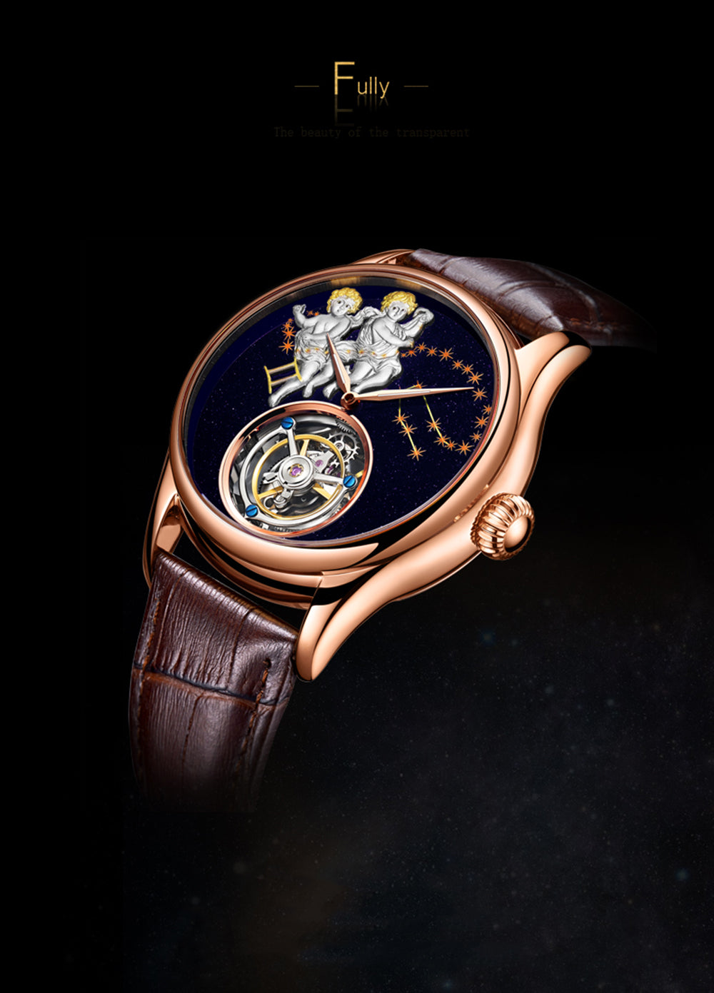 AESOP Tourbillon Gemini Angels Dial 7003 Watch