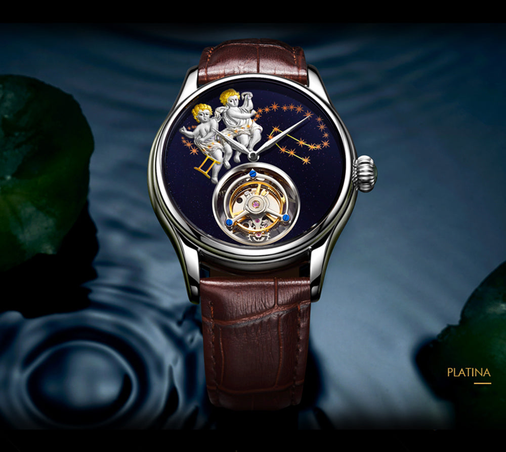 AESOP Tourbillon Gemini Angels Dial 7003 Watch