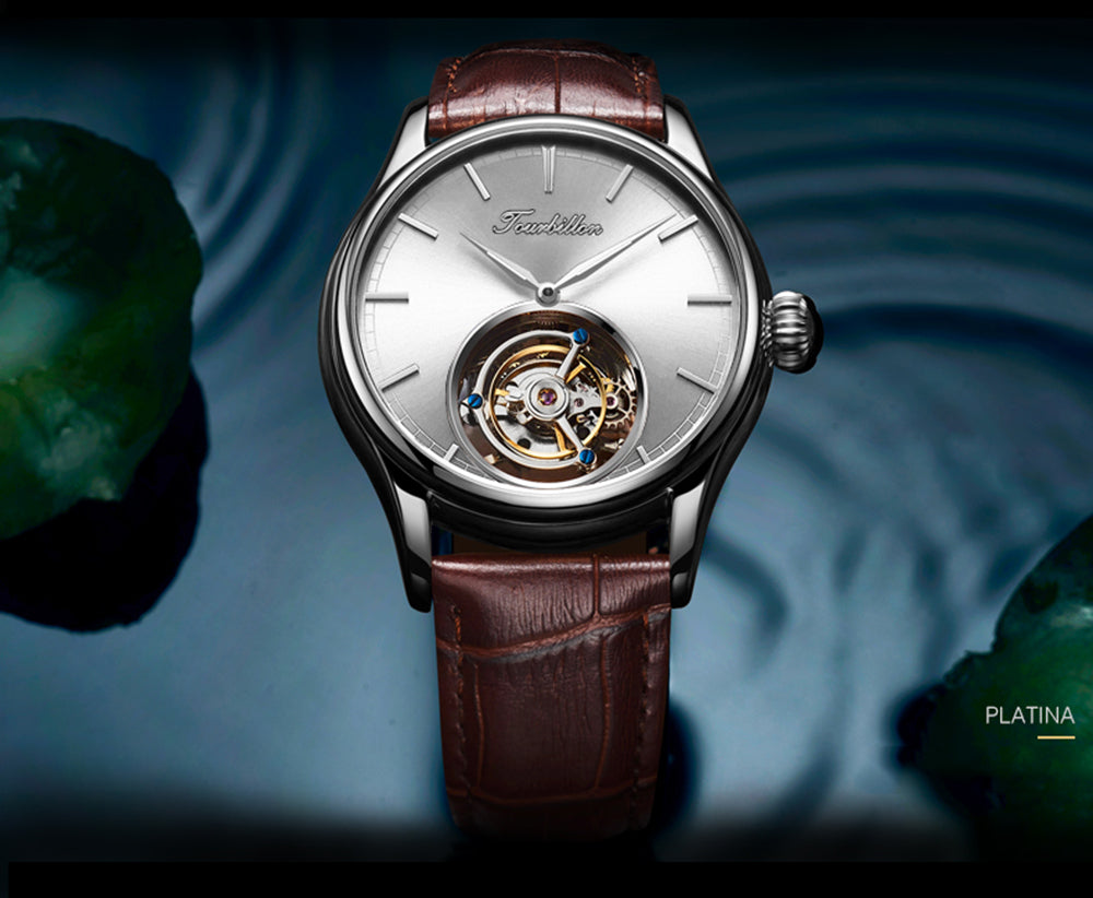 AESOP Flying Tourbillon Mechanical Watch Sapphire Crystal Watches 7005
