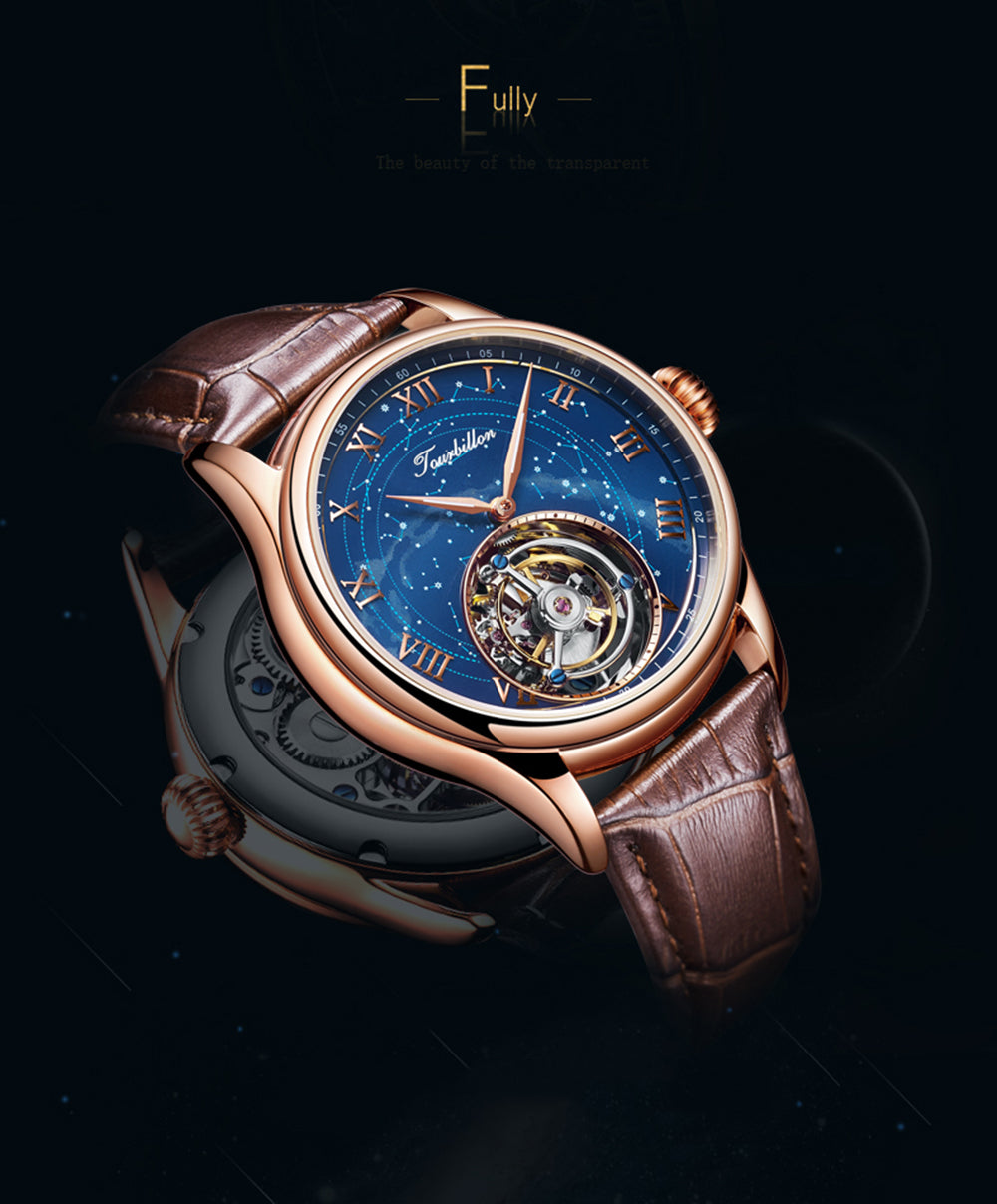 Aesop Original High quality Tourbillon Star Galaxy Watch 7006