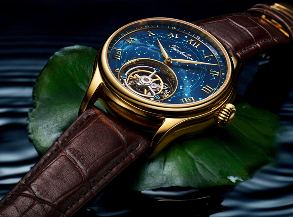 Aesop Original High quality Tourbillon Star Galaxy Watch 7006