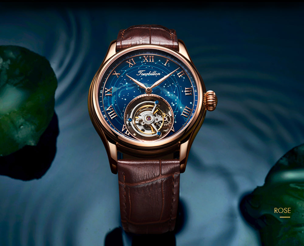 Aesop Original High quality Tourbillon Star Galaxy Watch 7006