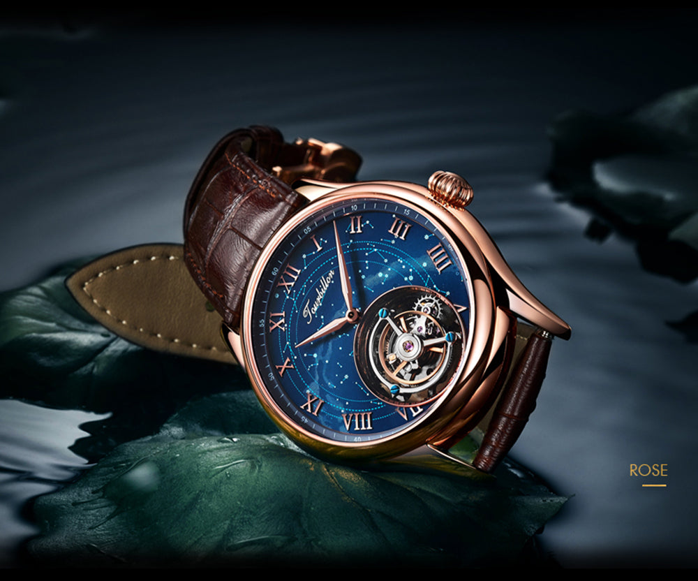 Aesop Original High quality Tourbillon Star Galaxy Watch 7006