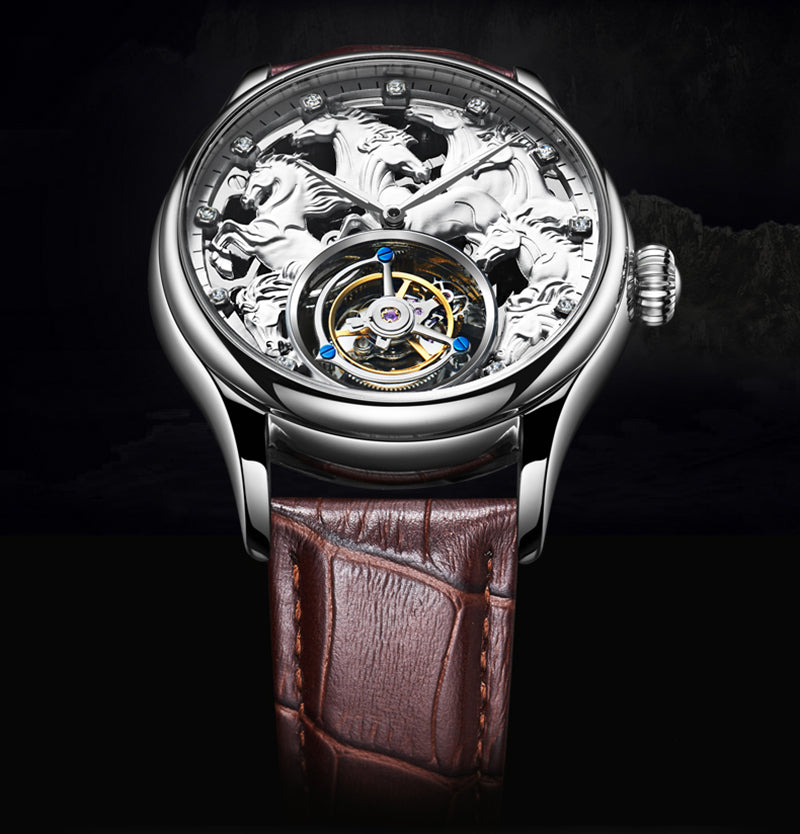 AESOP Zodiac Tourbillon Horse Watch 7007