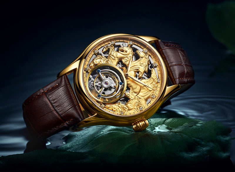 AESOP Zodiac Tourbillon Horse Watch 7007