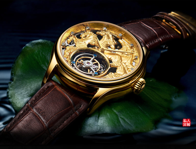 AESOP Zodiac Tourbillon Horse Watch 7007
