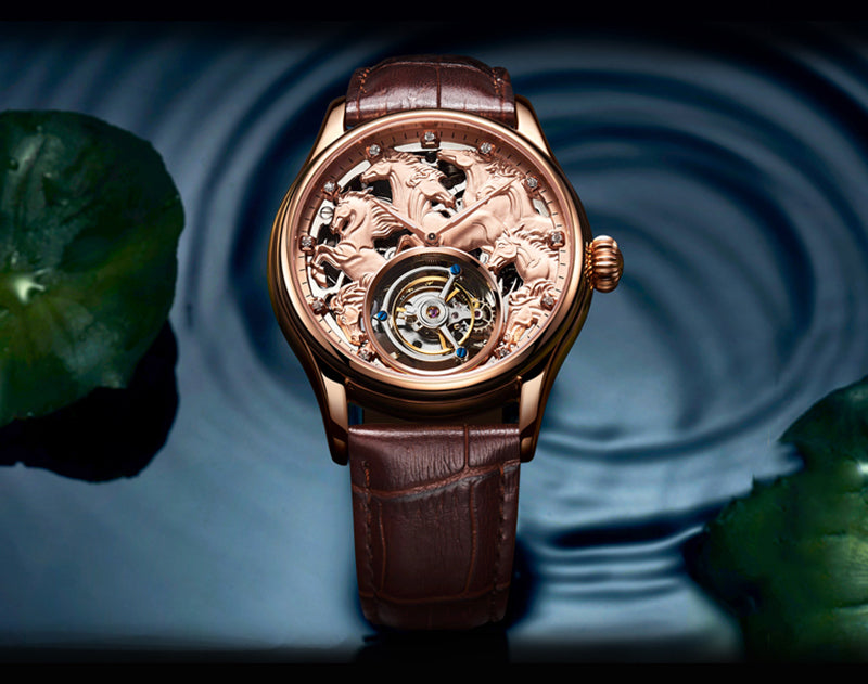 AESOP Zodiac Tourbillon Horse Watch 7007