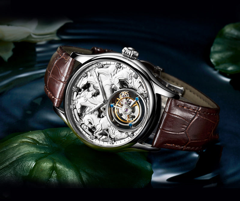 AESOP Zodiac Tourbillon Horse Watch 7007