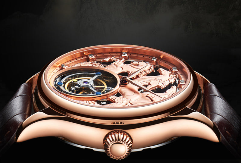 AESOP Zodiac Tourbillon Horse Watch 7007