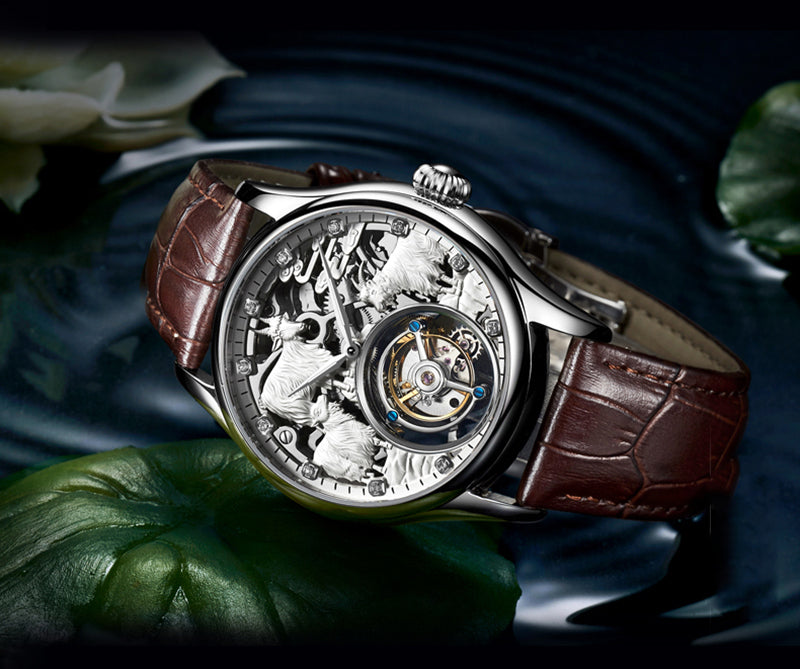 AESOP Zodiac Tourbillon Sheep Watch 7008