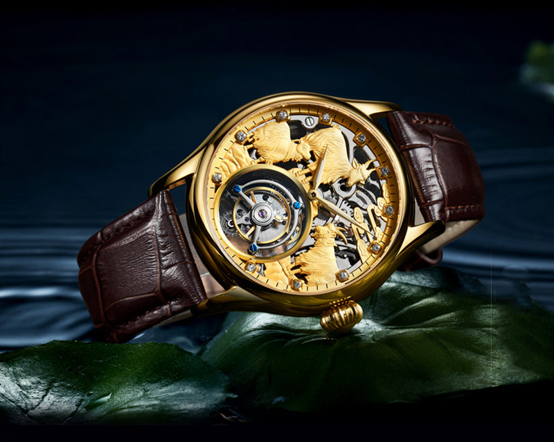 AESOP Zodiac Tourbillon Sheep Watch 7008