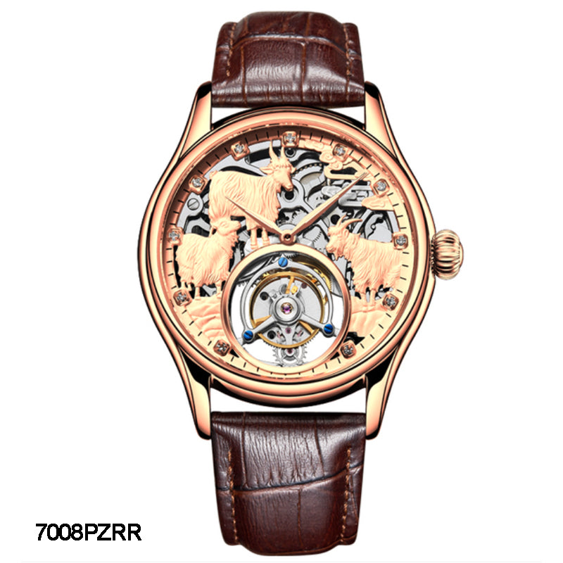 AESOP Zodiac Tourbillon Sheep Watch 7008