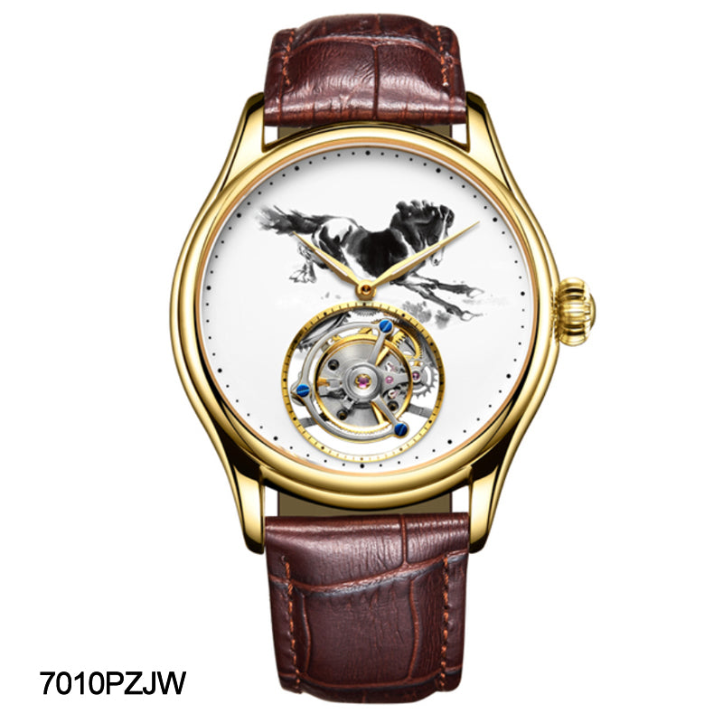 AESOP Chinese Ink Painting Tourbillon Horse watch 7010