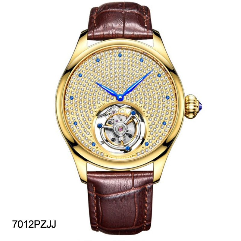 AESOP Full Crystal Dial Tourbillon Watch 7012
