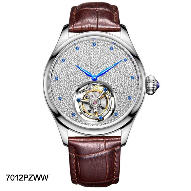 AESOP Full Crystal Dial Tourbillon Watch 7012