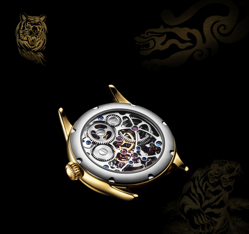 AESOP Zodiac Tourbillon Tiger Watch 7013