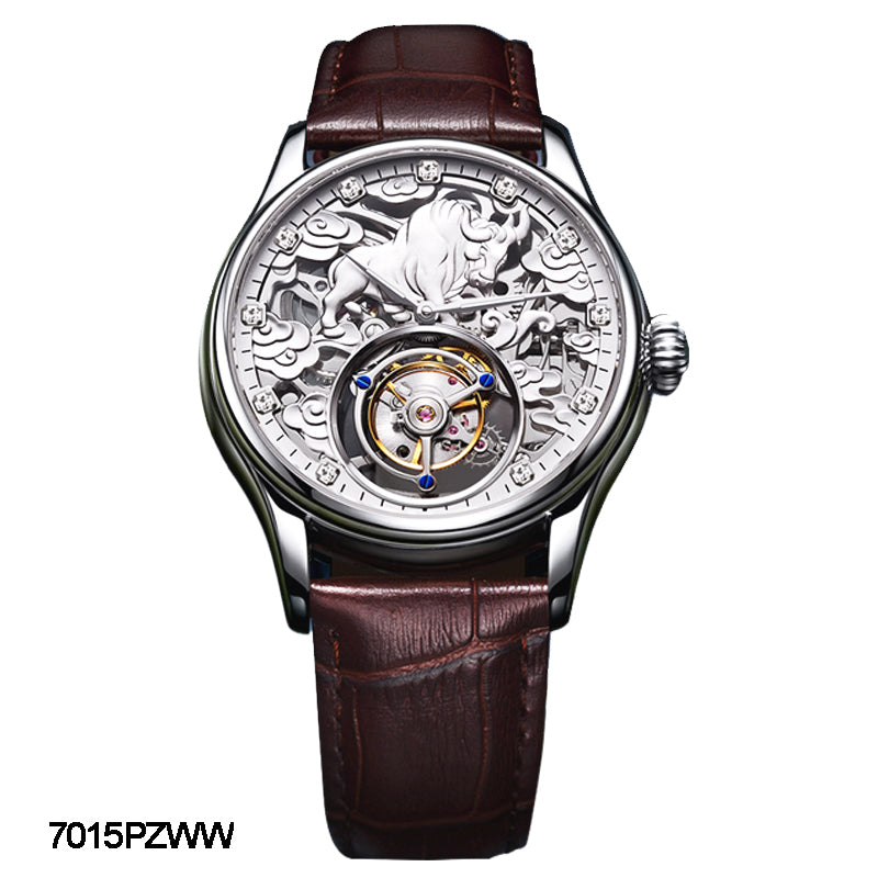 AESOP Zodiac Tourbillon Cow Watch 7015