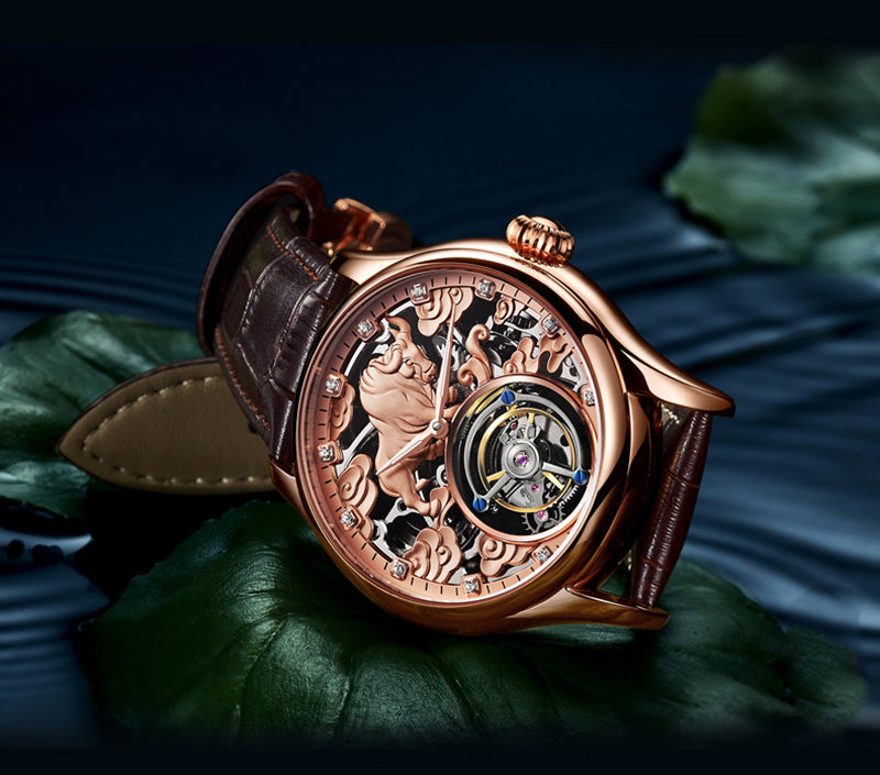 AESOP Zodiac Tourbillon Cow Watch 7015