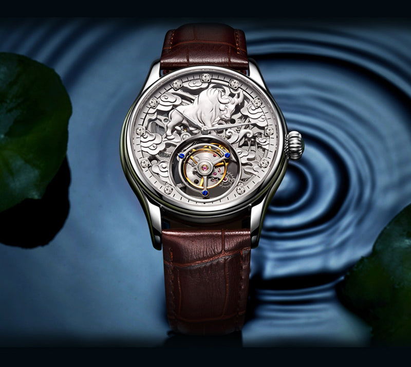 AESOP Zodiac Tourbillon Cow Watch 7015