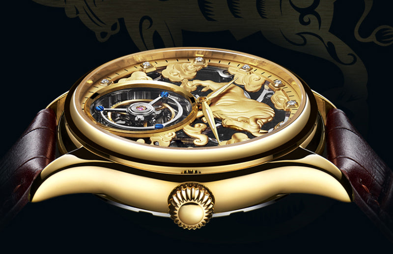 AESOP Zodiac Tourbillon Cow Watch 7015