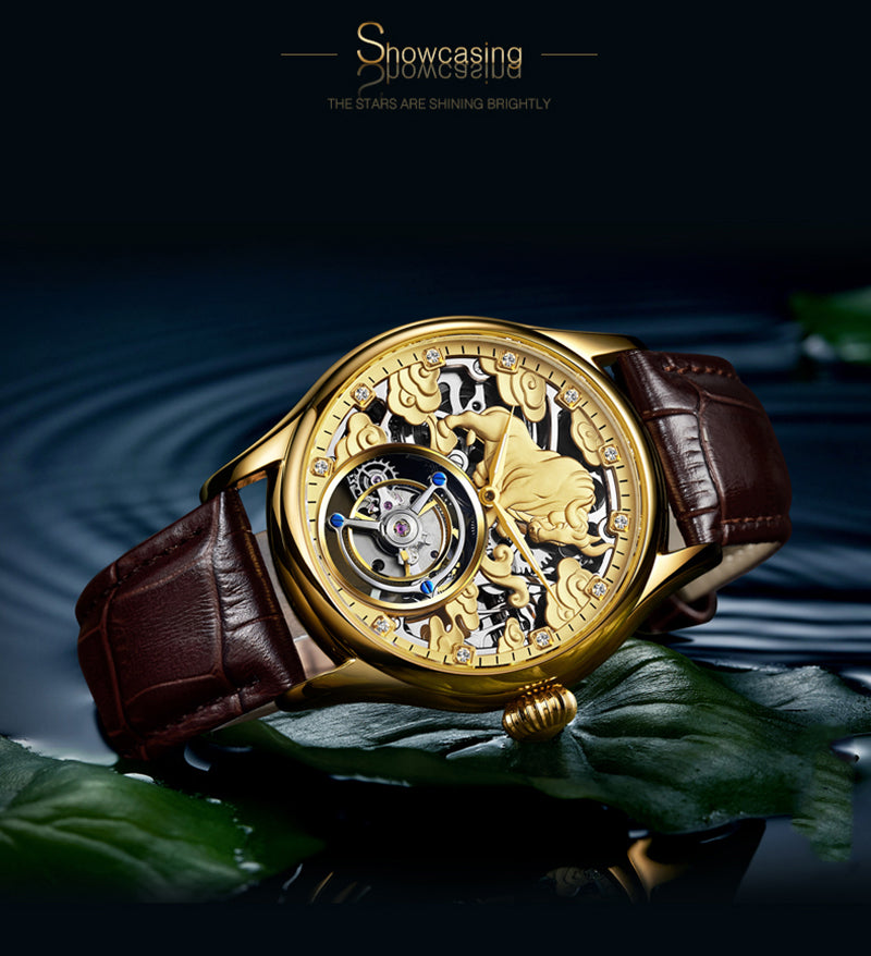 AESOP Zodiac Tourbillon Cow Watch 7015