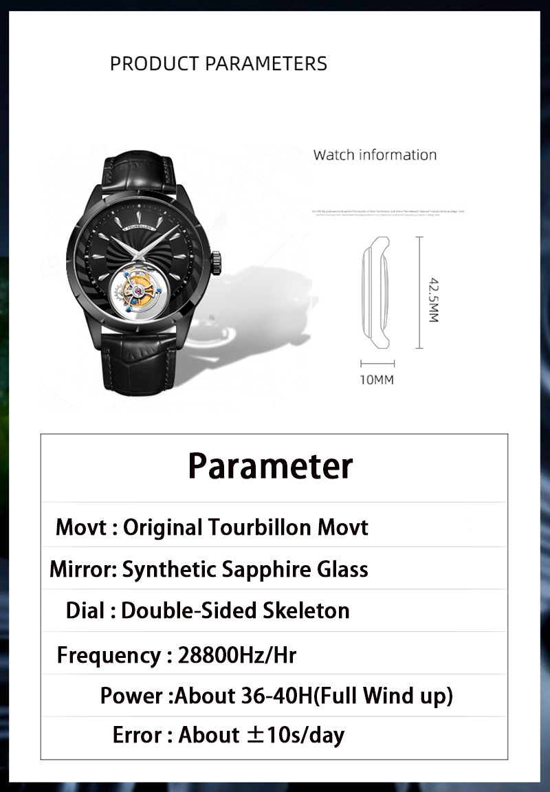 AESOP Original Tourbillon Sun Flower watch 7019