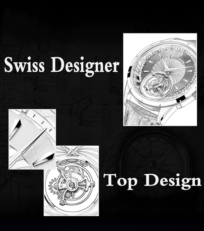 AESOP Original Tourbillon Sun Flower watch 7019