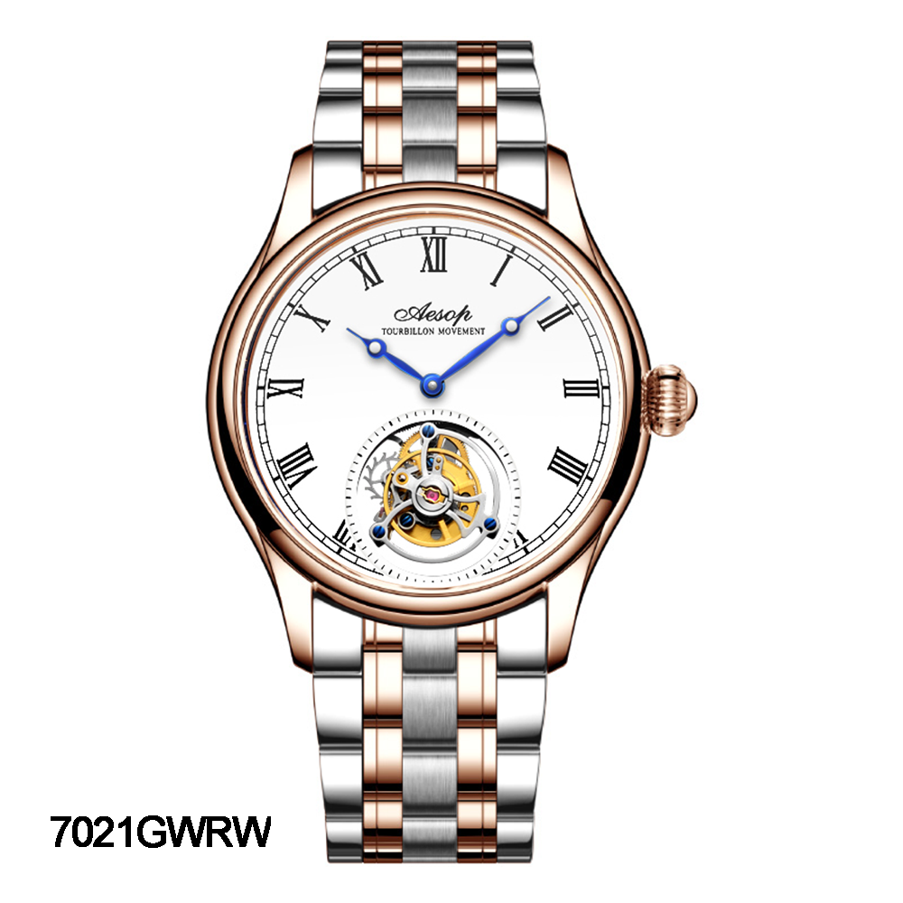 AESOP Roman Tourbillon Sapphire Mirror and Back Cover 7021 watch