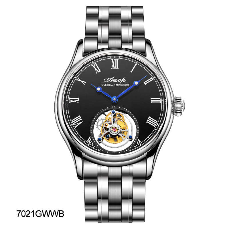AESOP Roman Tourbillon Sapphire Mirror and Back Cover 7021 watch