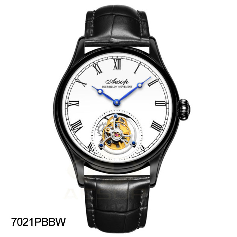 AESOP Roman Tourbillon Sapphire Mirror and Back Cover 7021 watch