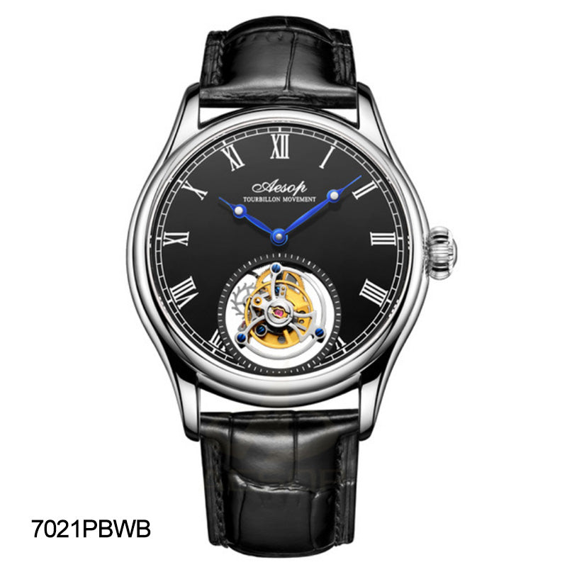 AESOP Roman Tourbillon Sapphire Mirror and Back Cover 7021 watch