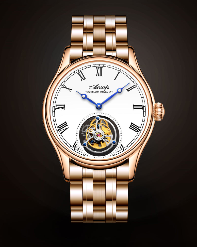 AESOP Roman Tourbillon Sapphire Mirror and Back Cover 7021 watch