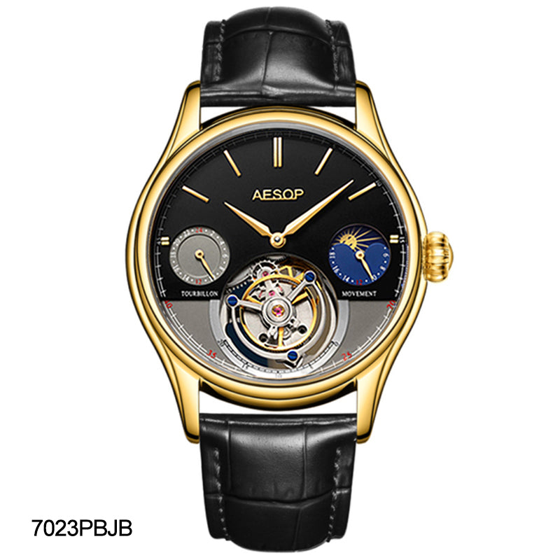 AESOP GMT Multifunction Original Tourbillon watch 7023