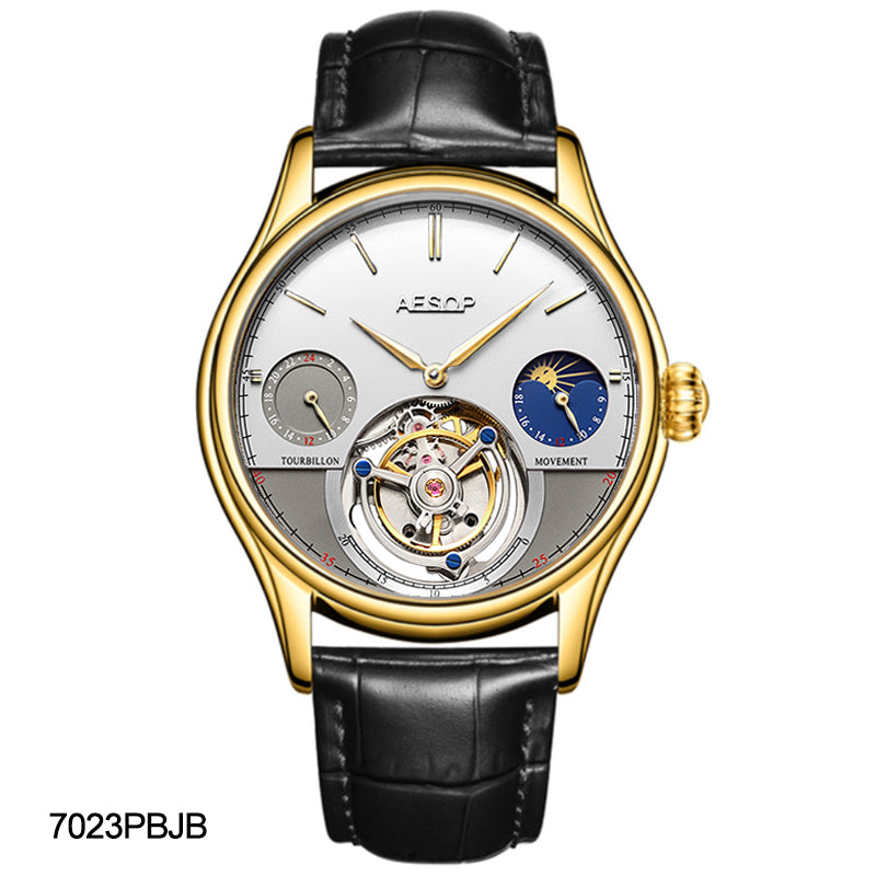 AESOP GMT Multifunction Original Tourbillon watch 7023