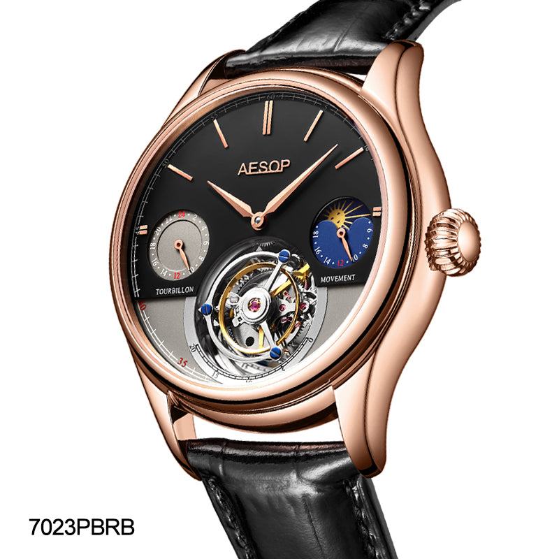 AESOP GMT Multifunction Original Tourbillon watch 7023