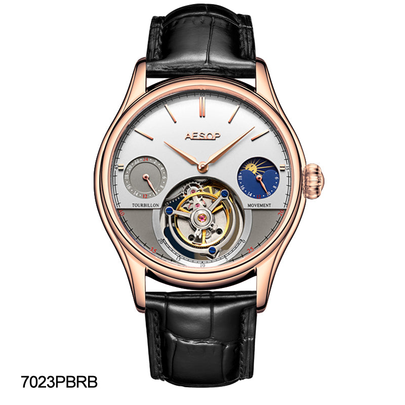 AESOP GMT Multifunction Original Tourbillon watch 7023