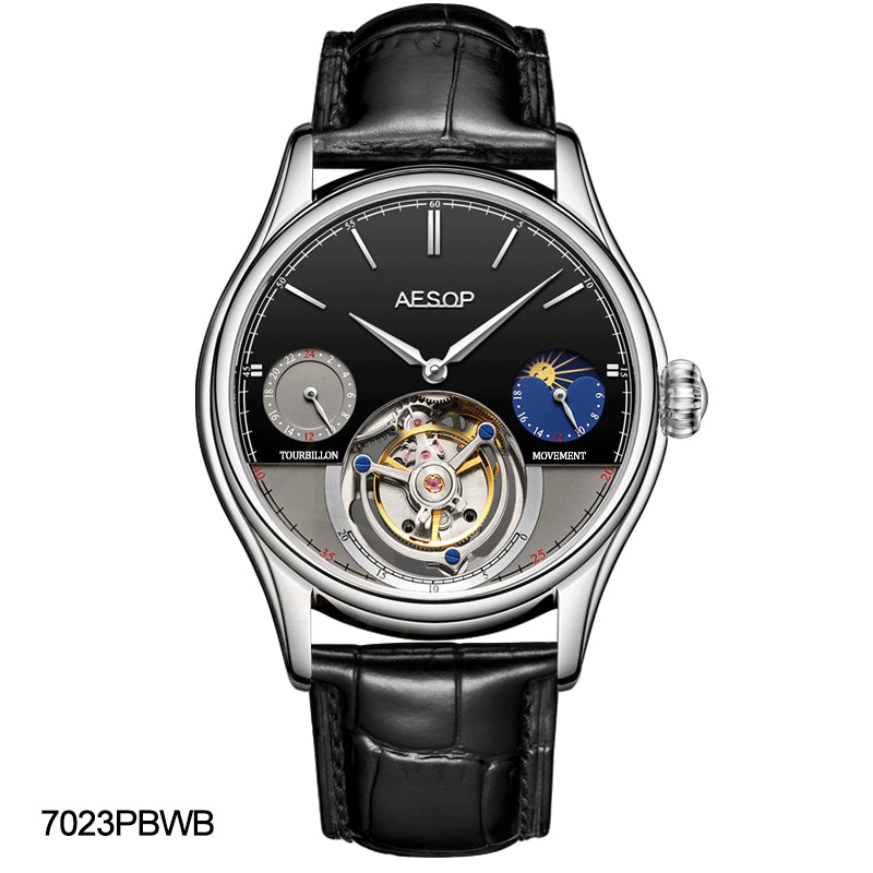 AESOP GMT Multifunction Original Tourbillon watch 7023