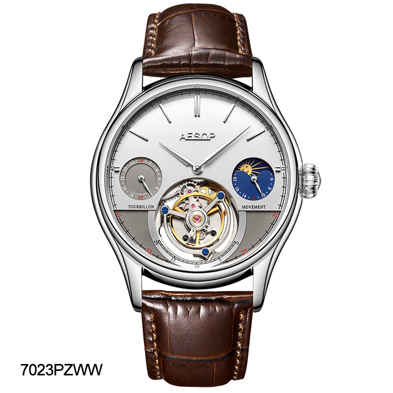 AESOP GMT Multifunction Original Tourbillon watch 7023