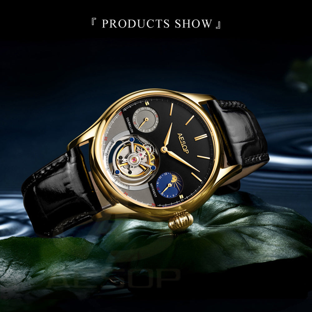 AESOP GMT Multifunction Original Tourbillon watch 7023