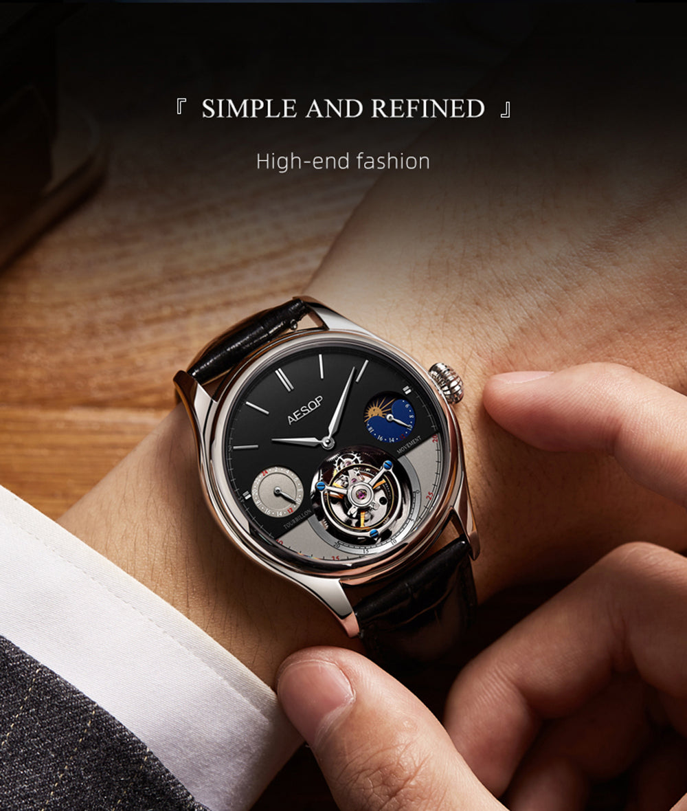 AESOP GMT Multifunction Original Tourbillon watch 7023