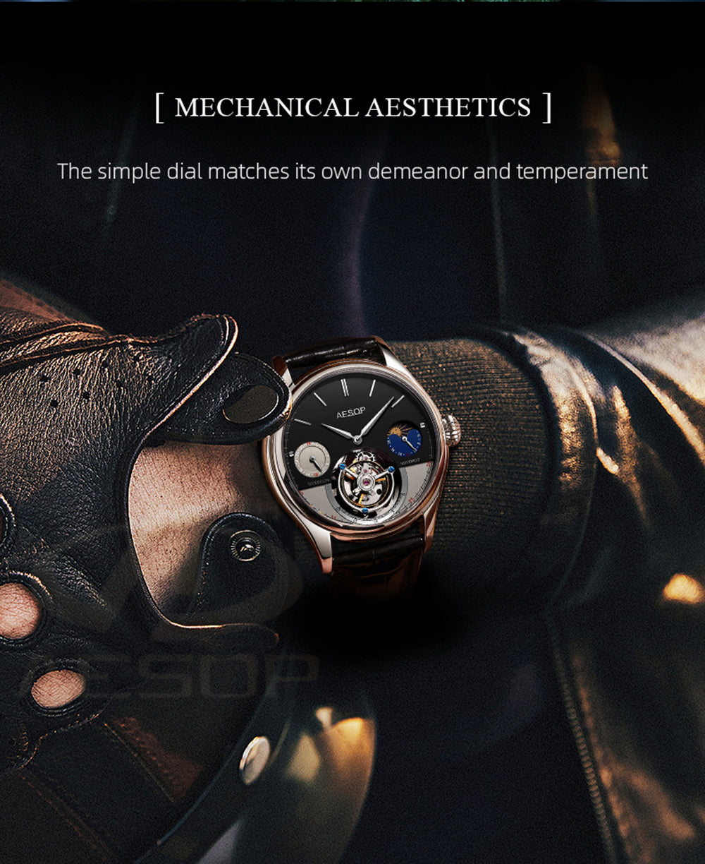 AESOP GMT Multifunction Original Tourbillon watch 7023