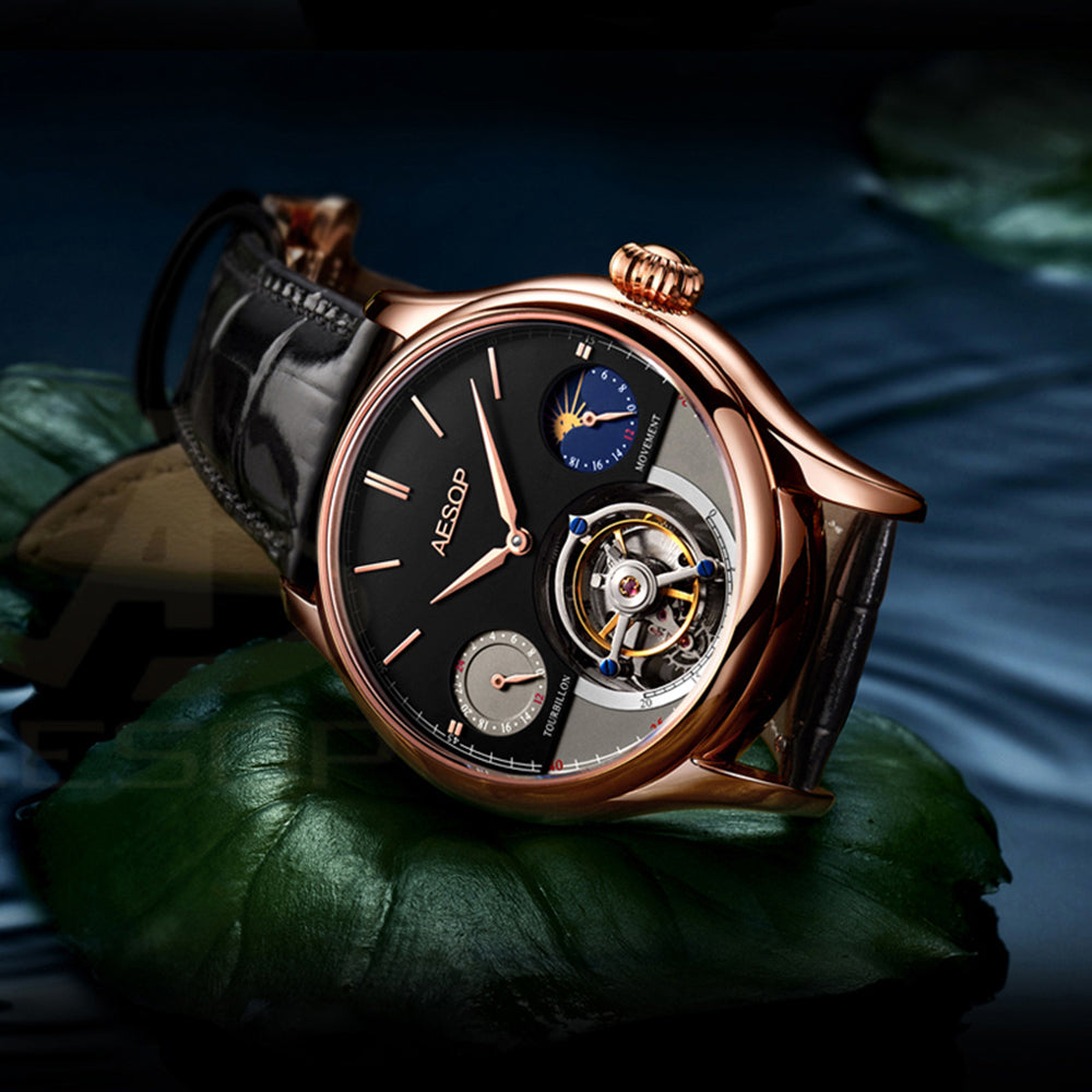 AESOP GMT Multifunction Original Tourbillon watch 7023