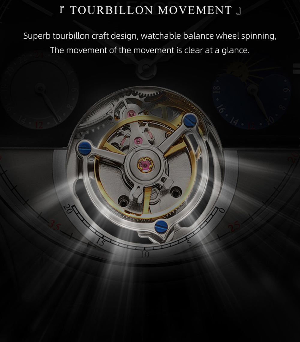 AESOP GMT Multifunction Original Tourbillon watch 7023