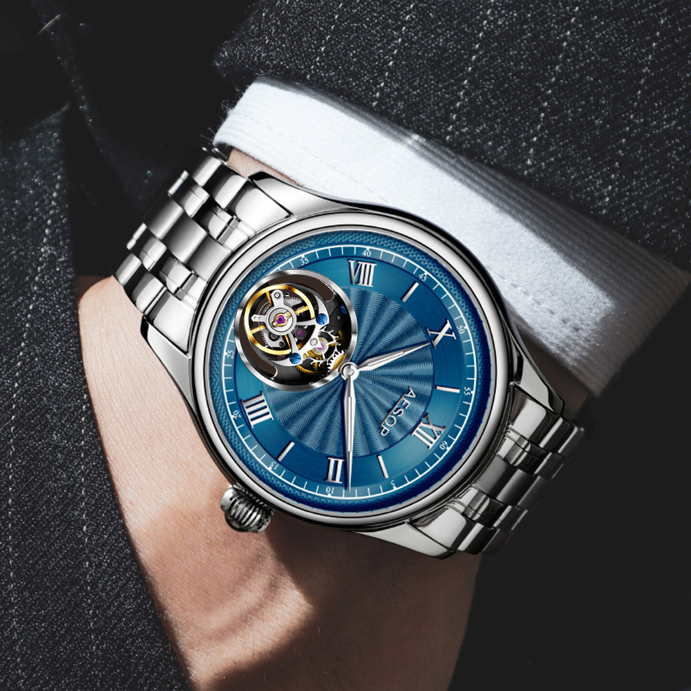 AESOP Original diamond tourbillon movement watch 7041