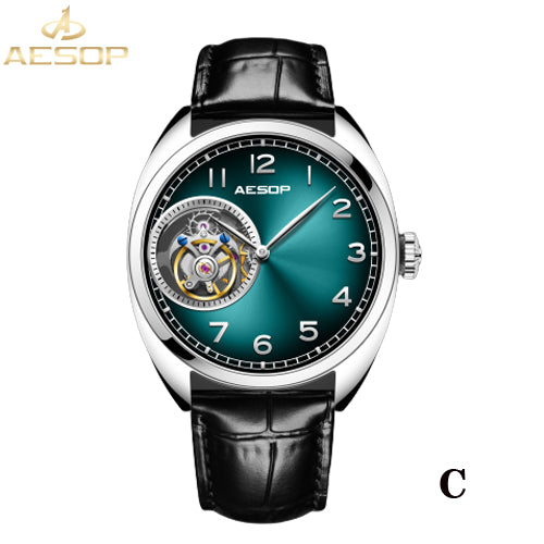 AESOP 9 Clock Original Diamond Tourbillon Movement 7056