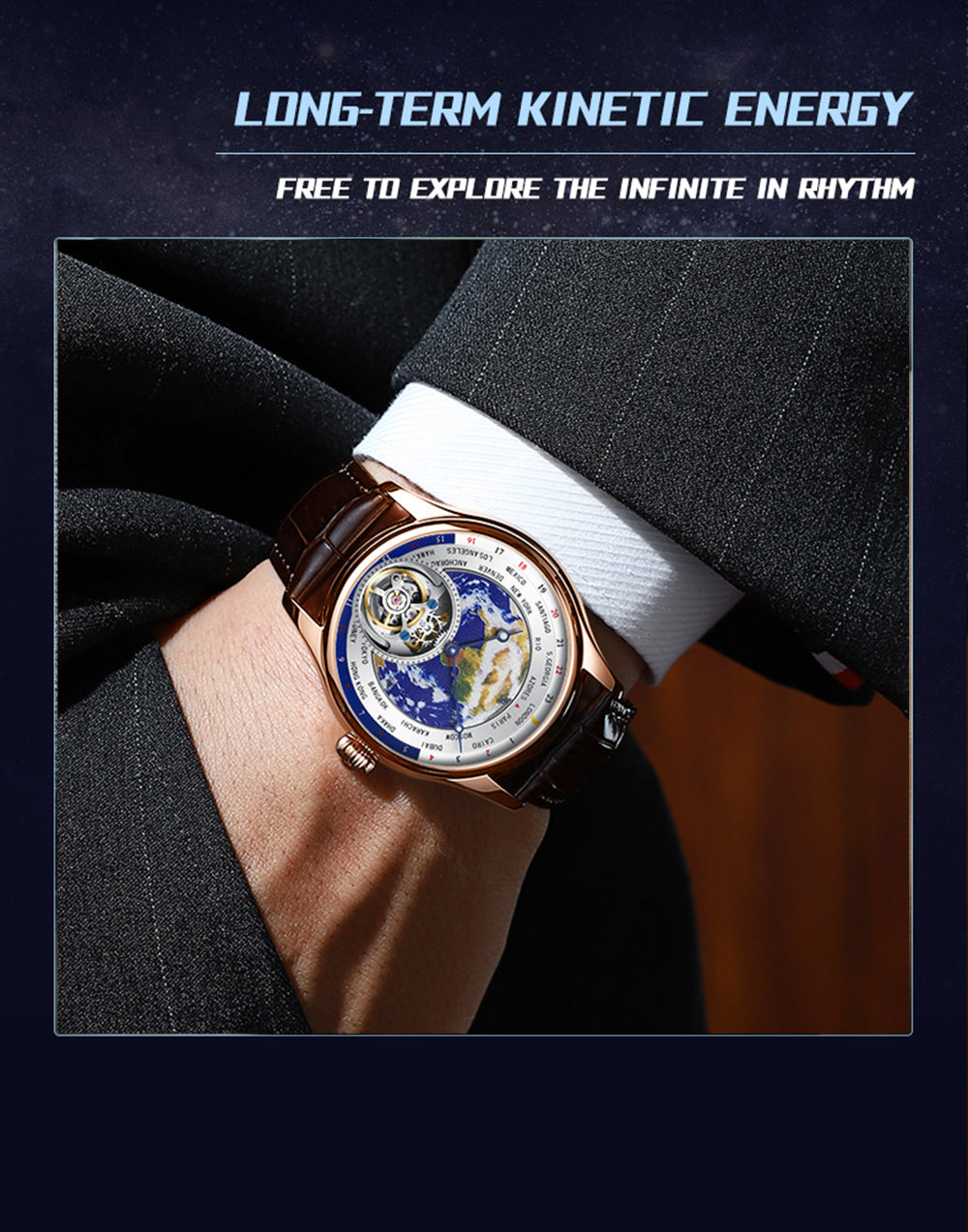 AESOP Original Enamel Earth Automatic Tourbillon Model 7051