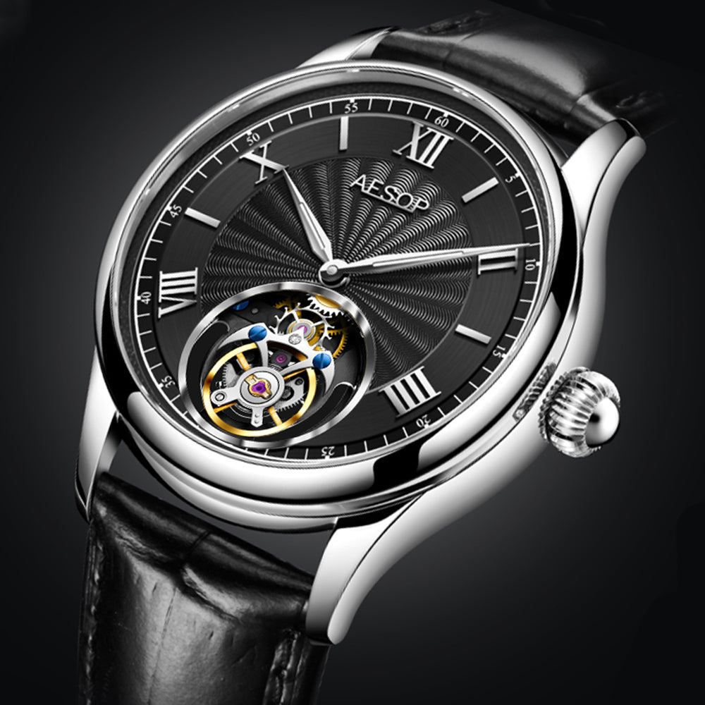 AESOP Original diamond tourbillon movement watch 7041